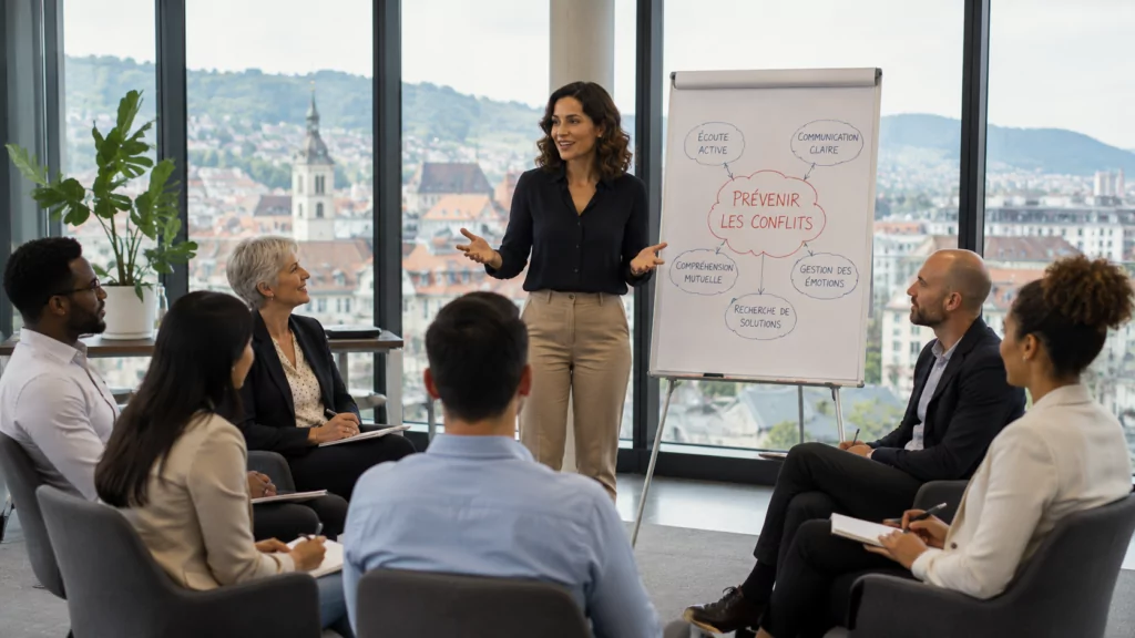 prevention des conflits Geneve