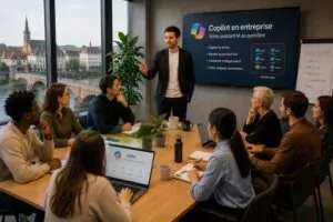formation copilot ia Geneve Vaud Fribourg