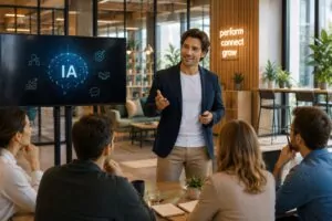 Prospection commerciale et IA Geneve