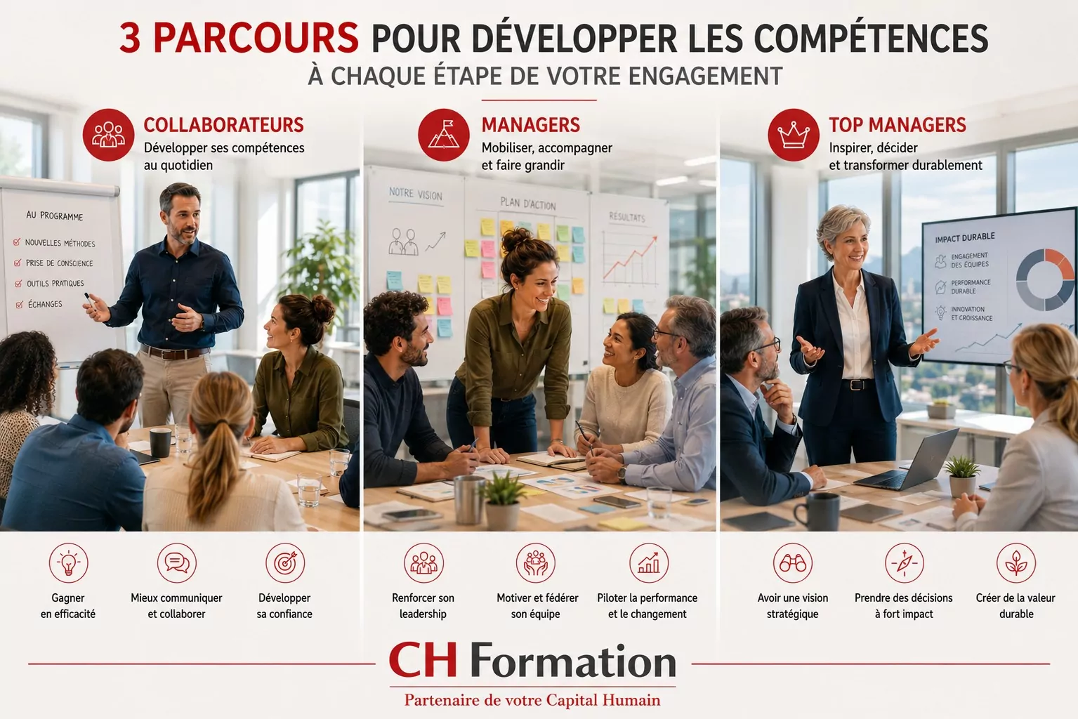 Chformation parcours collaborateur manager directeur