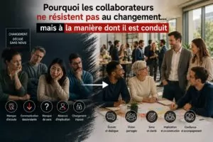 Pourquoi les collaborateurs ne résistent pas au changement… mais à la manière dont il est conduit