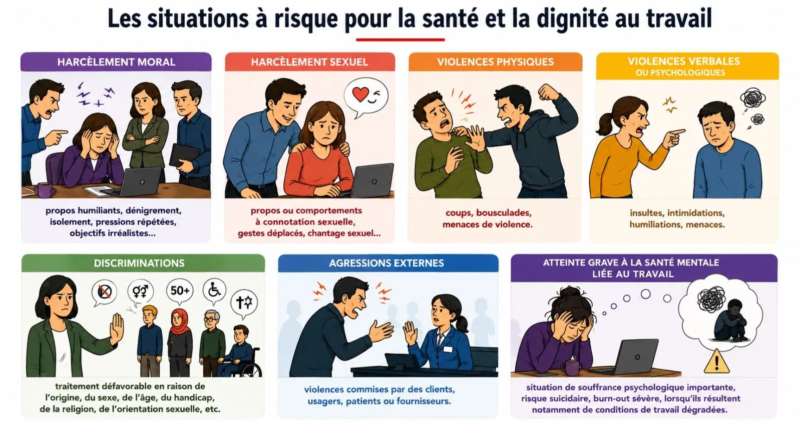 Les rispques psychosociaux en entreprise